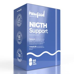 Newfood sistema nervoso depressao sono stress suplementos alimentares night support