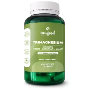 Trimagnesium — Citrato, Bisglicinato e Malato de Magnesio para Bem-Estar Total