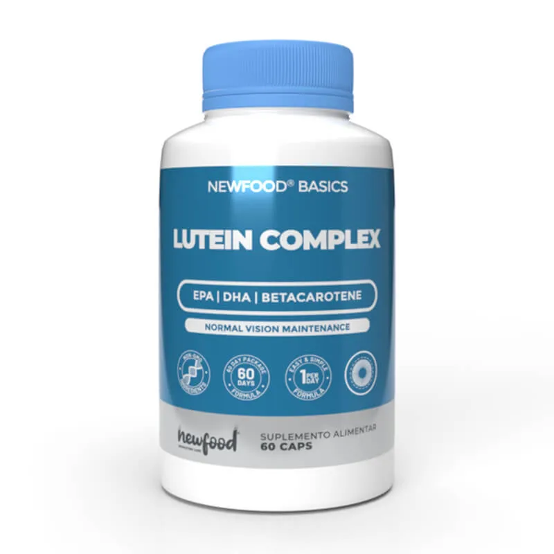 newfood suplemento alimentar ácidos gordos essenciais antioxidantes visão saúde ocular lutein complex