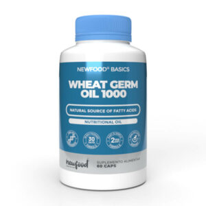 newfood suplemento alimentar ácidos gordos essenciais wheat germ oil 1000