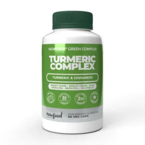 newfood suplemento alimentar articular articulações músculos desporto músculos glucose no sangue turmeric complex