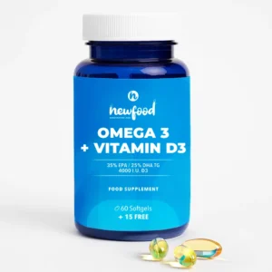 Suplemento Alimentar Omega 3 + Vitamina D3