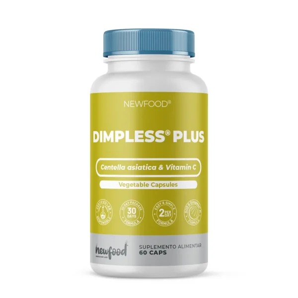 Dimpless Plus é uma fonte natural de Superóxido Dismutase bioativa de melão (SOD) clinicamente comprovada para reduzir a celulite visível nas coxas após 28 dias