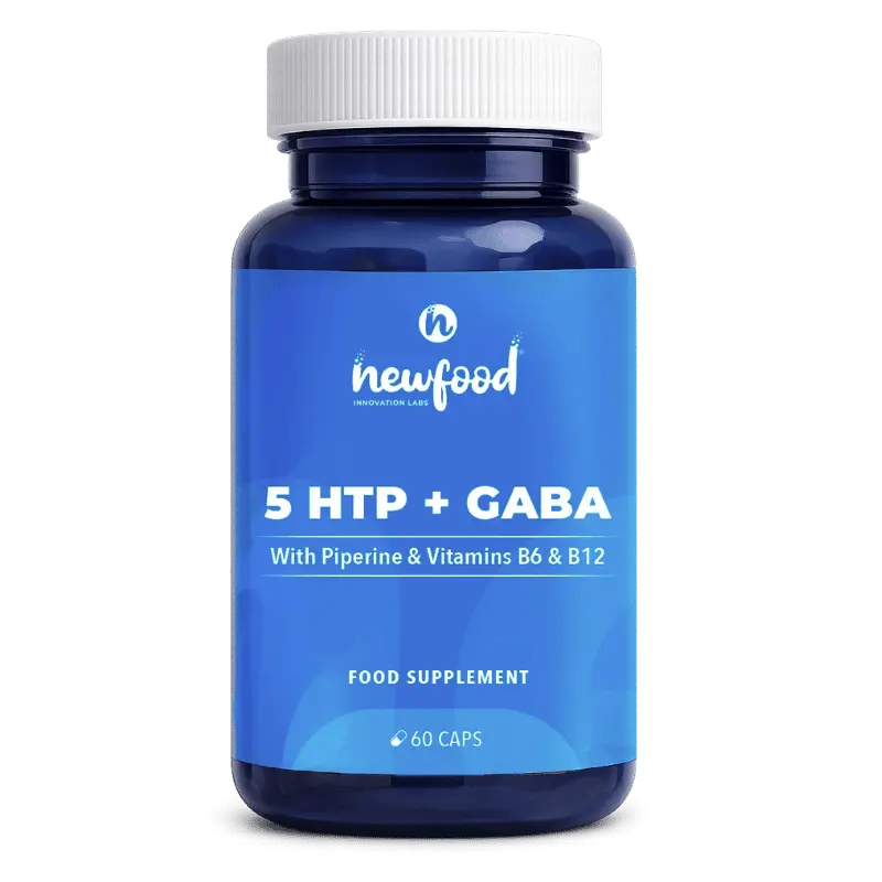5 HTP + GABA 1 Suplemento Alimentar 5 HTP + GABA com vitaminas B6 e B12